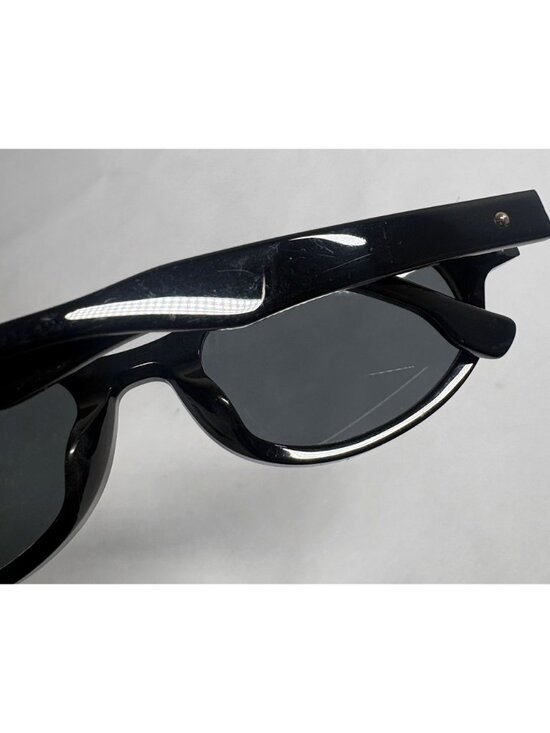 Bonnie Clyde Roller Coaster Sunglasses in Black on Black main image 6